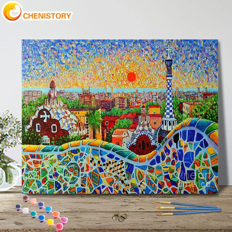 CHENISTORY Oil Painting By Numbers Color House Scenery Drawing On Canvas Hand Painted Art Diy Pictures By Number Kits Home Deco
CHENISTORY Oil Painting By Numbers Color House Scenery Drawing On Canvas Hand Painted Art Diy Pictures By Number Kits Home Deco