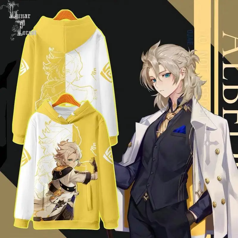 Genshin Impact Albedo Hoodies 3D Printing Men Women Sweatshirt Fashion Game Clothes Boy girls kids Pollover Hoodies
Genshin Impact Albedo Hoodies 3D Printing Men Women Sweatshirt Fashion Game Clothes Boy girls kids Pollover Hoodies