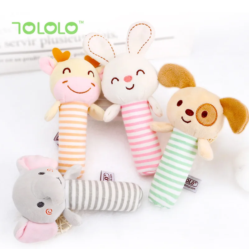 Hand Rattles Soft Cloth Sounding Plush Toys Soothing Bedbell Baby Rattles Hand Held Baby Bb Stick
Hand Rattles Soft Cloth Sounding Plush Toys Soothing Bedbell Baby Rattles Hand Held Baby Bb Stick