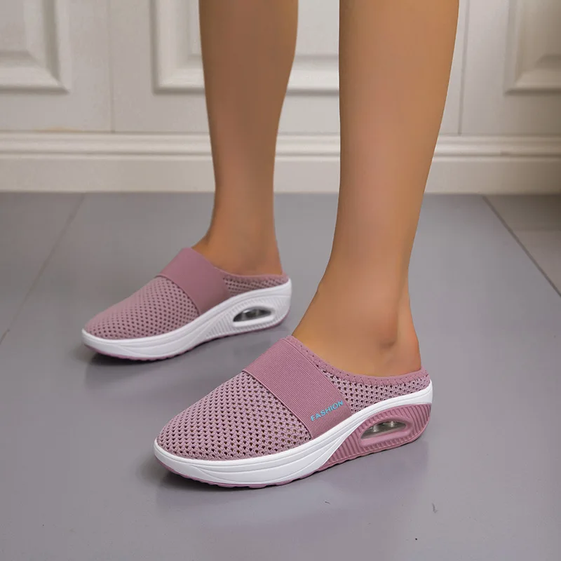 Women Mesh Lightweight Shoes Woman Slippers Wedge Shoes Female Air Cushion Sandals Thick Bottem Casual Sneakers Plus Size
Women Mesh Lightweight Shoes Woman Slippers Wedge Shoes Female Air Cushion Sandals Thick Bottem Casual Sneakers Plus Size