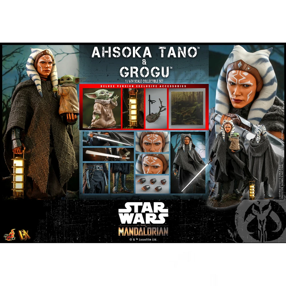 Оригинальные популярные игрушки 1/6 DX20 DX21Ahsoka Tano Grogu, экшн-фигурки из Звездных войн, аниме Модели Игрушек
Оригинальные популярные игрушки 1/6 DX20 DX21Ahsoka Tano Grogu, экшн-фигурки из Звездных войн, аниме Модели Игрушек