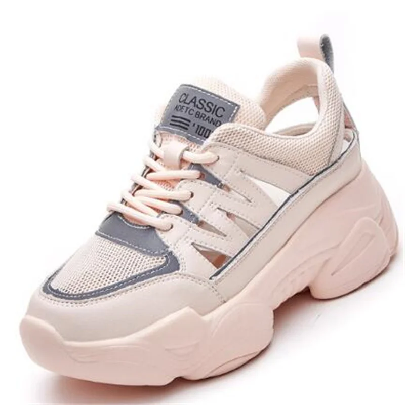 ZXRYXGS 2023 Lace-up Splicing Cowhide Mesh Shoes Woman Breathable Sneaker Sandals Platform Wedges Increase Shoes Leisure Sneaker
ZXRYXGS 2023 Lace-up Splicing Cowhide Mesh Shoes Woman Breathable Sneaker Sandals Platform Wedges Increase Shoes Leisure Sneaker