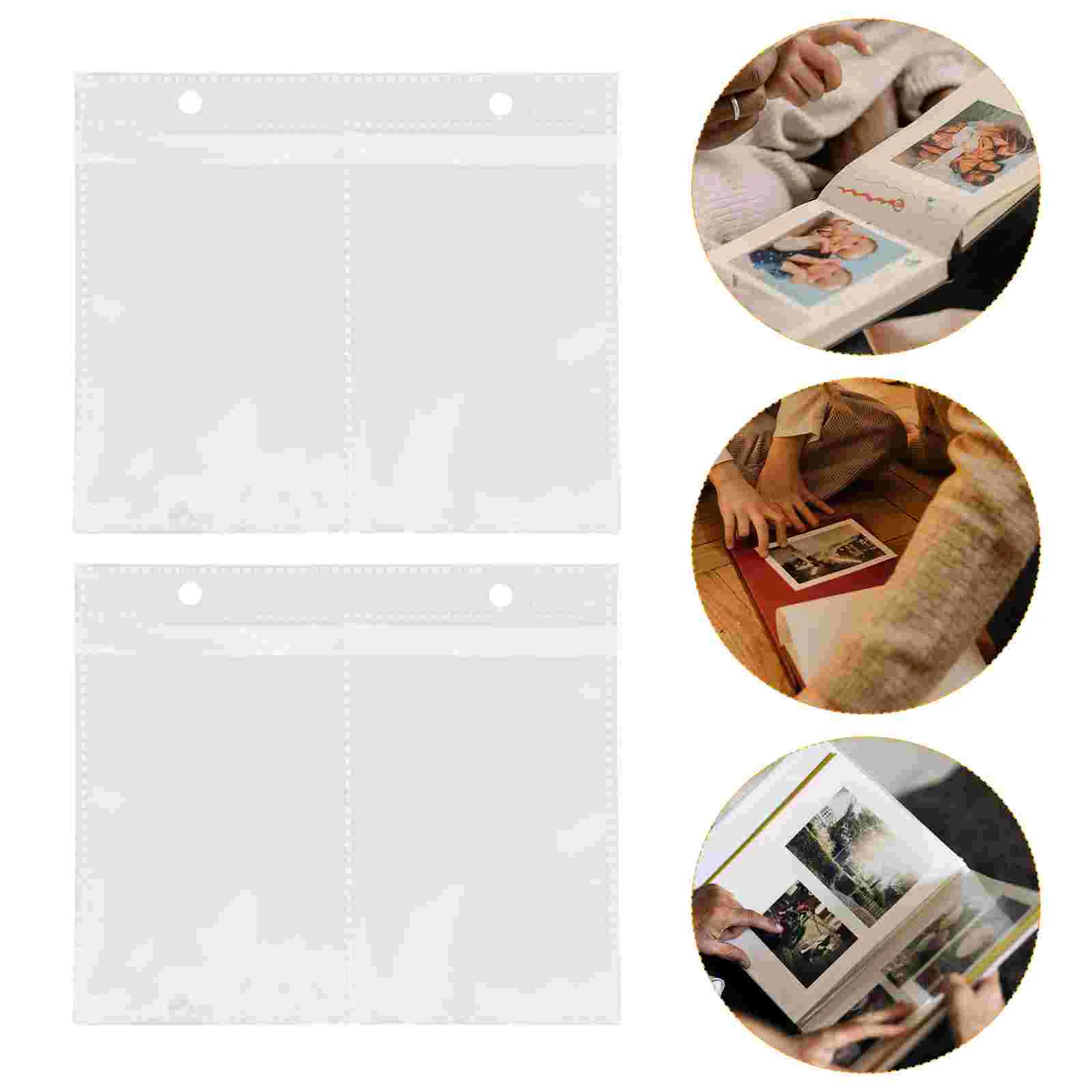 Photo Sleeves Album Page Binder Sheet Refill Picture Protector Clear Sleeve Pages Inserts Pocket Storage Accessory Ring Trading 
Photo Sleeves Album Page Binder Sheet Refill Picture Protector Clear Sleeve Pages Inserts Pocket Storage Accessory Ring Trading