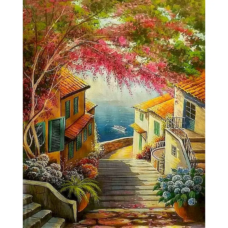 GATYZTORY Рисование по номерам городской пейзаж для взрослых настенное искусство Сделай Сам Подарочная краска по номерам на холсте картины по н...
GATYZTORY Рисование по номерам городской пейзаж для взрослых настенное искусство Сделай Сам Подарочная краска по номерам на холсте картины по н...