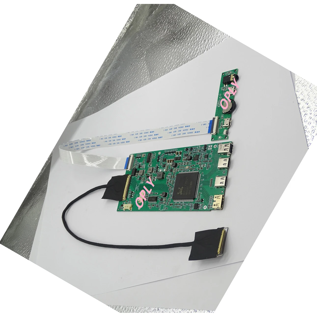 Комплект контроллера 4K типа C mini DP HDMI-совместим с LQ156D1JX41 LQ156D1JX42 LQ173D1JW31 LQ173D1JW32 LQ173D1JW33 3840X216 0 светодиодный
Комплект контроллера 4K типа C mini DP HDMI-совместим с LQ156D1JX41 LQ156D1JX42 LQ173D1JW31 LQ173D1JW32 LQ173D1JW33 3840X216 0 светодиодный