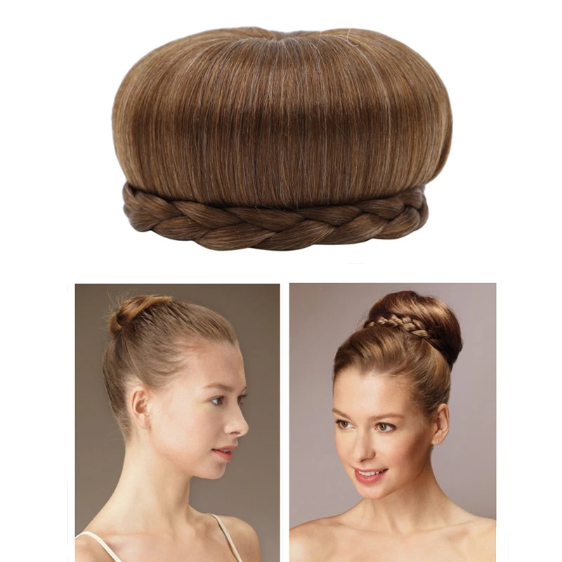 1Pcs New Arrival DIY A Large Bun Braided Synthetic Hair Toupee Ready To Wear Bun That Can Be Combed In A High Knot Or Bun Down
1Pcs New Arrival DIY A Large Bun Braided Synthetic Hair Toupee Ready To Wear Bun That Can Be Combed In A High Knot Or Bun Down