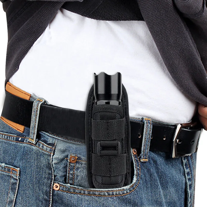 Tactical 360 Degrees Rotatable Flashlight Pouch Holster Torch Case for Belt Torch Cover Hunting Lighting Accessory Survival Kits
Tactical 360 Degrees Rotatable Flashlight Pouch Holster Torch Case for Belt Torch Cover Hunting Lighting Accessory Survival Kits