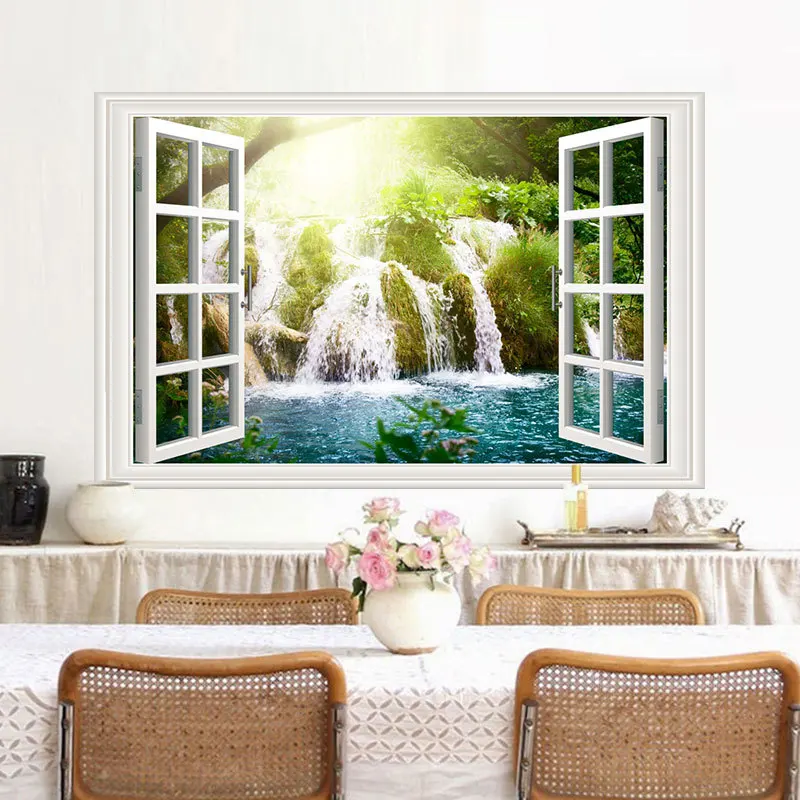 Window outdoor natural scenery false window pvc wall sticker living room bedroom home self-adhesive background wall sticker
Window outdoor natural scenery false window pvc wall sticker living room bedroom home self-adhesive background wall sticker