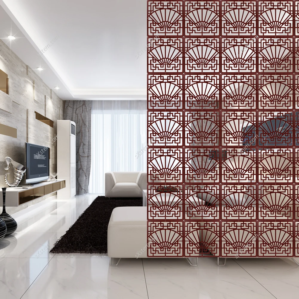 6Pcs/Set Wood Room Hanging Screen Divider Decorative Home Panel for Living Room Bedroom Office Restaurant Screen 11.4 inch 
6Pcs/Set Wood Room Hanging Screen Divider Decorative Home Panel for Living Room Bedroom Office Restaurant Screen 11.4 inch