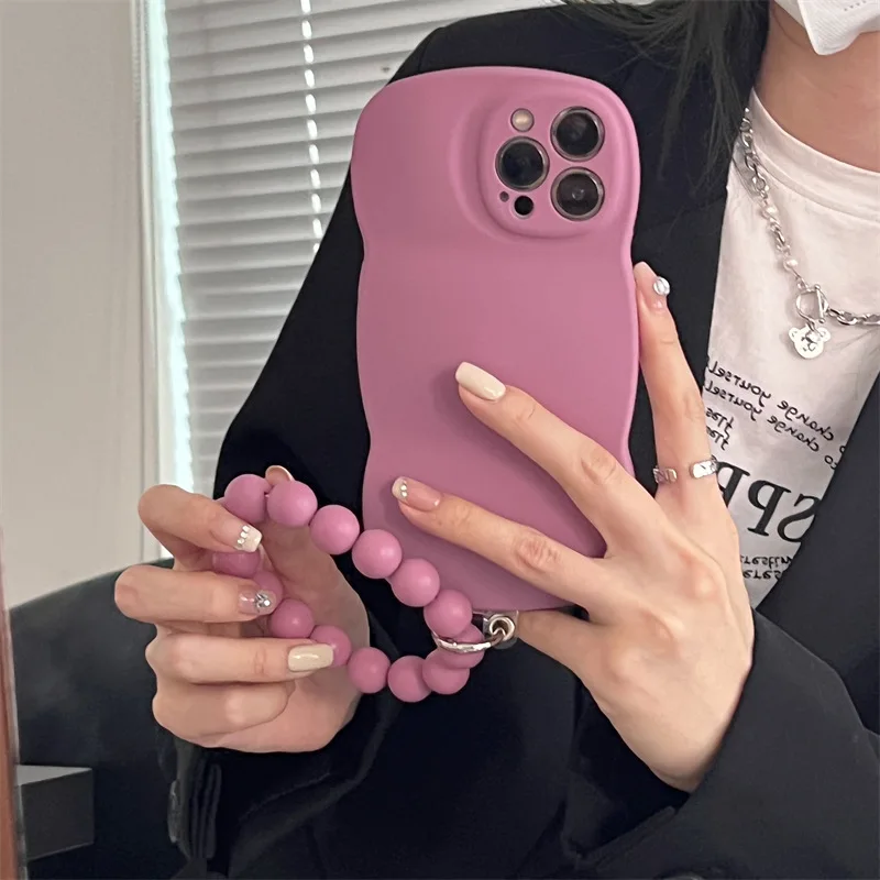 Korean Solid Color Grape Purple Chain Phone Case for All Models Apple Huawei OPPO Xiaomi Vivo Samsung Phone Case
Korean Solid Color Grape Purple Chain Phone Case for All Models Apple Huawei OPPO Xiaomi Vivo Samsung Phone Case