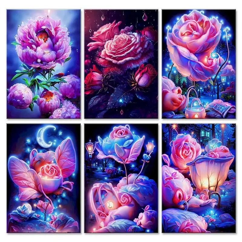 GATYZTORY Diy Frame Painting By Numbers Flowers Drawing On Canvas Handpainted Gift Picture By Number Rose Kits Home Decor
GATYZTORY Diy Frame Painting By Numbers Flowers Drawing On Canvas Handpainted Gift Picture By Number Rose Kits Home Decor