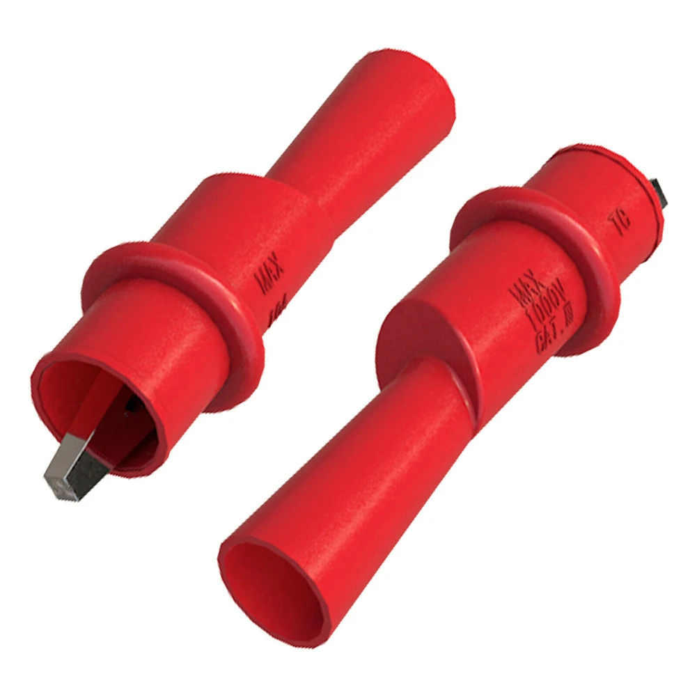 4pcs Multimeter Push On Alligator Clip Kit Insulated Crocodile Clamp For Electrical CATIII 1000V MAX 10A Removable PVC Clips
4pcs Multimeter Push On Alligator Clip Kit Insulated Crocodile Clamp For Electrical CATIII 1000V MAX 10A Removable PVC Clips