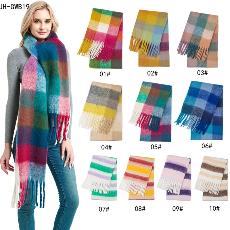 Winter Luxury Brand Women Cashmere Scarf Hijab Pashmina Warm Shawls And Wraps Lady Print Thick Blanket Neck Scarves Bufanda
Winter Luxury Brand Women Cashmere Scarf Hijab Pashmina Warm Shawls And Wraps Lady Print Thick Blanket Neck Scarves Bufanda