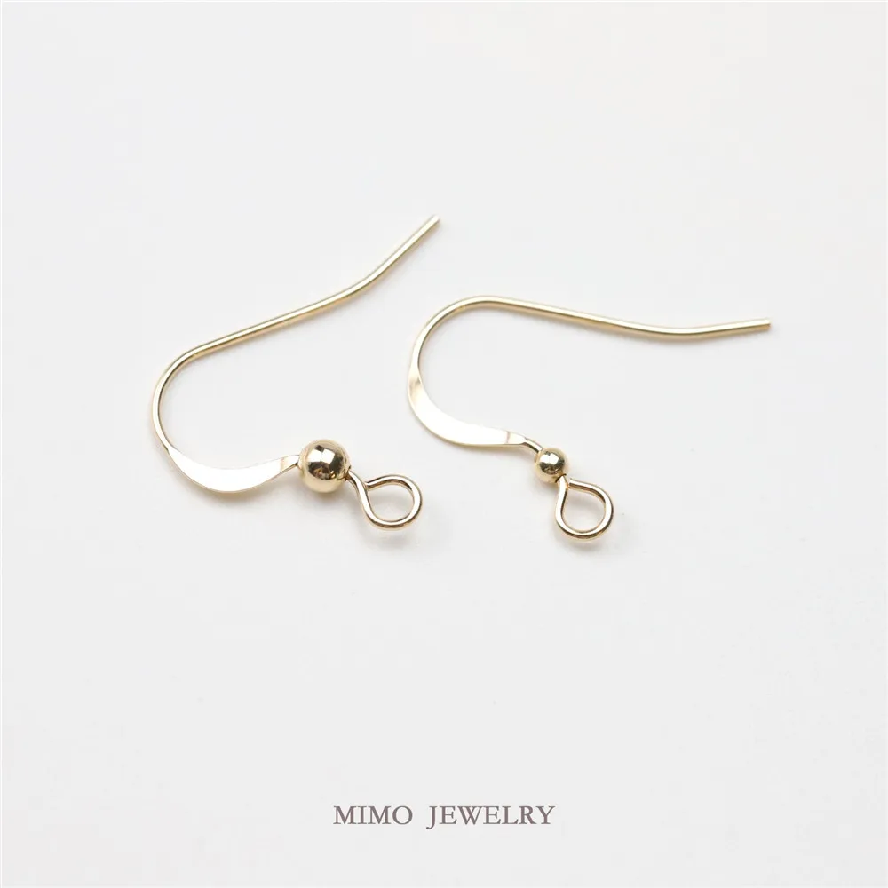 United States imports 14K Gold Filled pearl hook earlobe ear hook DIY accessories
United States imports 14K Gold Filled pearl hook earlobe ear hook DIY accessories