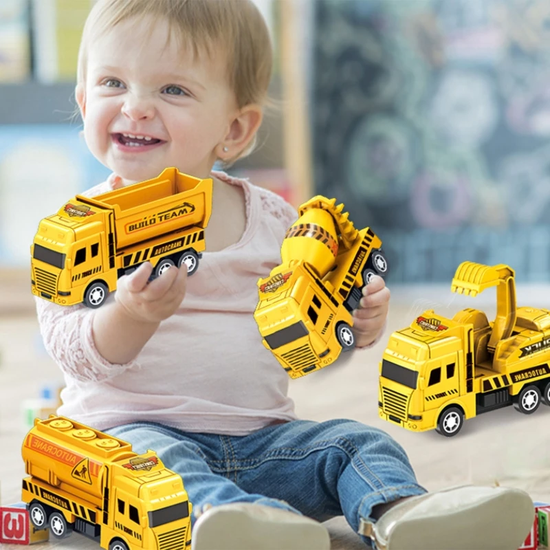 Funny Baby Car Toy Mini Truck with Optional Excavator/Sanitation/Garbage Truck Kids Favor Education Playset Gift
Funny Baby Car Toy Mini Truck with Optional Excavator/Sanitation/Garbage Truck Kids Favor Education Playset Gift