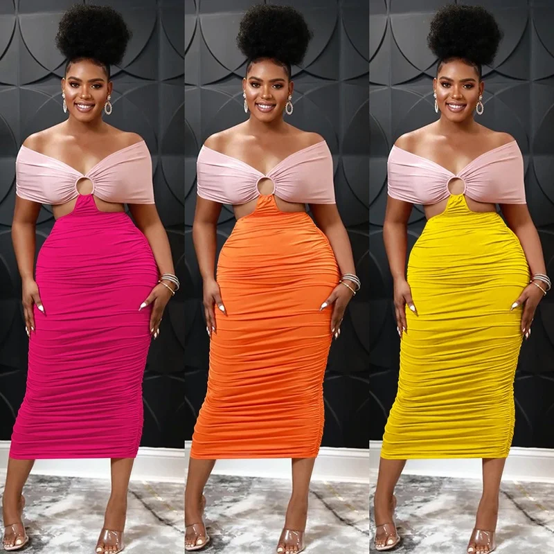 Potong Ruched Dress 2022 Gaun Desain Baru Kualitas Tinggi Gaun Maxi Elegan Lengan Pendek Leher Vestidos Boho Gothic Korean New
Potong Ruched Dress 2022 Gaun Desain Baru Kualitas Tinggi Gaun Maxi Elegan Lengan Pendek Leher Vestidos Boho Gothic Korean New