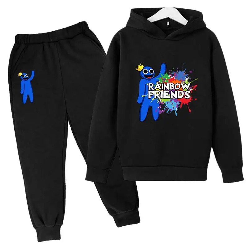 Girls Hoodies Boys Game Rainbow-friends Cartoon Print Hoodies Suit Children's Autumn Winter Long Sleeve Pant Sweatshirt Sets
Girls Hoodies Boys Game Rainbow-friends Cartoon Print Hoodies Suit Children's Autumn Winter Long Sleeve Pant Sweatshirt Sets