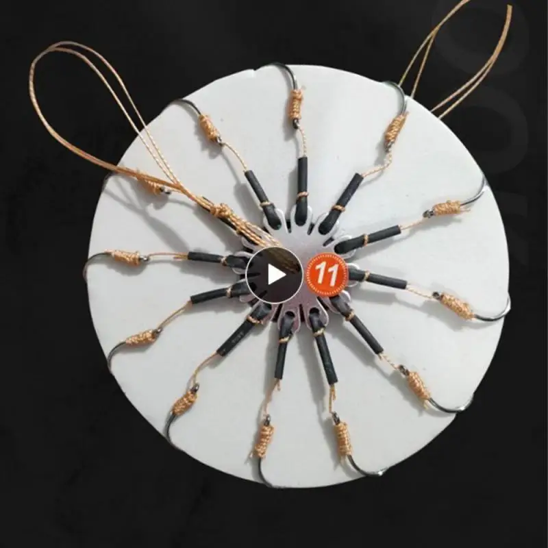 12 Hook Anti-plate Hook Turn-over Hook Wild Fishing Plate Hook Convenient. Explosive Hook Set Fishing Accessories Sharp Hook
12 Hook Anti-plate Hook Turn-over Hook Wild Fishing Plate Hook Convenient. Explosive Hook Set Fishing Accessories Sharp Hook