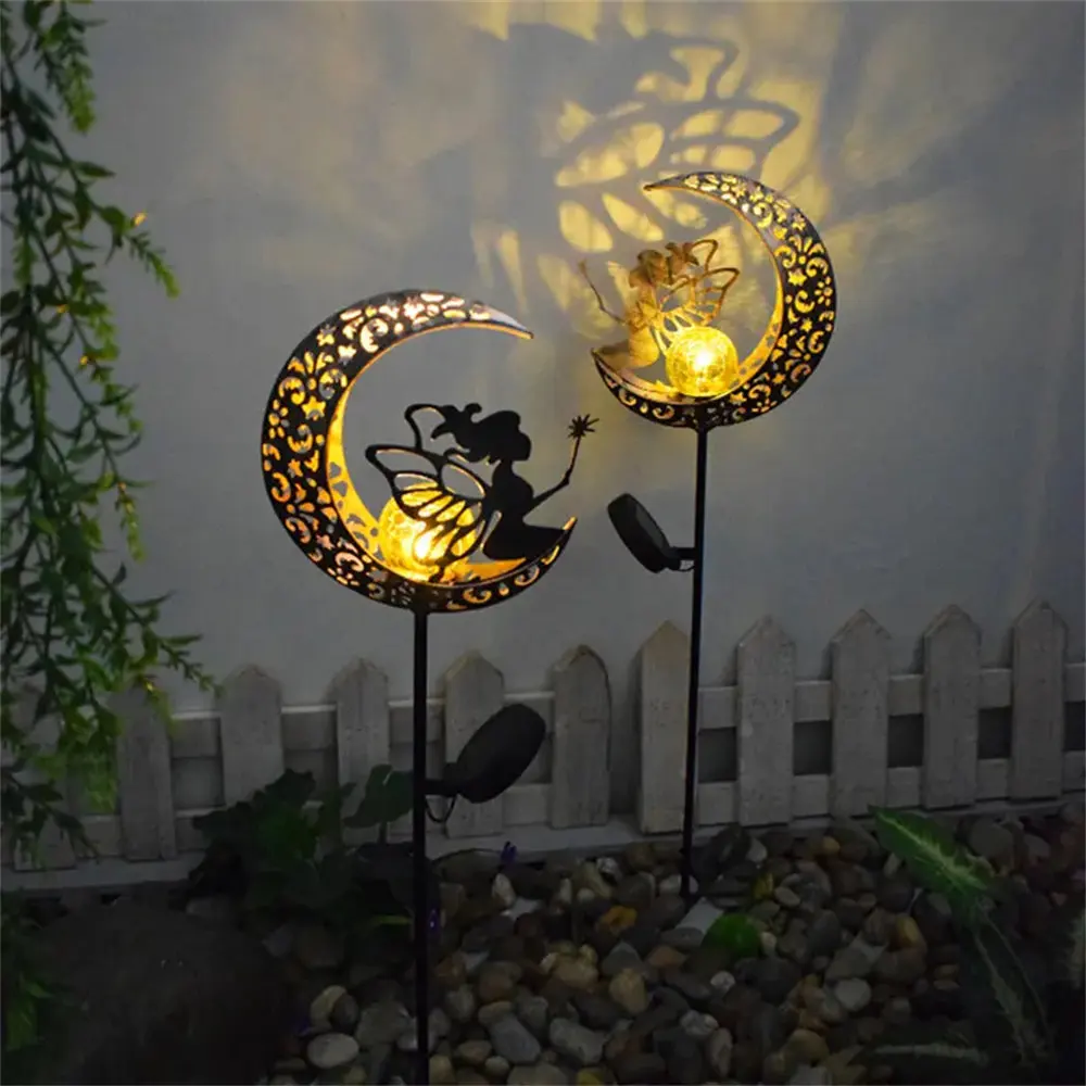 Garden Solar Light Landscape Led Yard Fairy and Moon Nightlamp Statues Path Lawn Outdoor Courtyard Lamp Decoration Waterproof
Garden Solar Light Landscape Led Yard Fairy and Moon Nightlamp Statues Path Lawn Outdoor Courtyard Lamp Decoration Waterproof