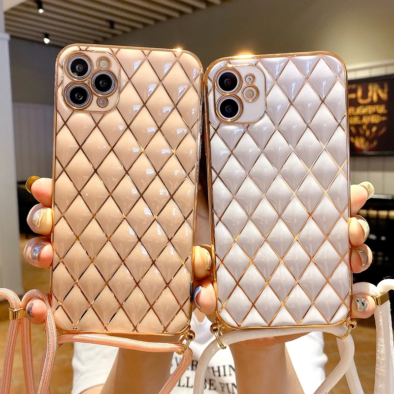 Luxury Necklace Phone Case For iPhone 11 12 13 Pro XS MAX X XR 7 8 Plus SE 2020 Lanyard Crossbody Cord Rope Cover
Luxury Necklace Phone Case For iPhone 11 12 13 Pro XS MAX X XR 7 8 Plus SE 2020 Lanyard Crossbody Cord Rope Cover