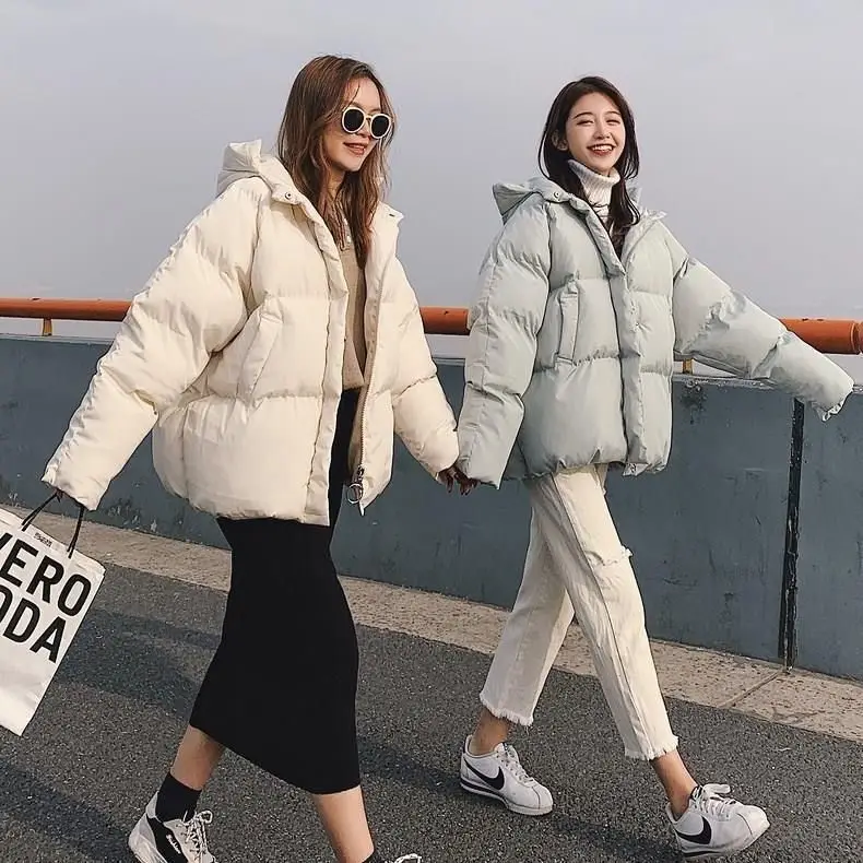 2023 Newest Korean Fluffy Hooded Bread Down Jacket Women Winter Thick Loose Casual Warm Cotton Padded Short Jacket Coat V868
2023 Newest Korean Fluffy Hooded Bread Down Jacket Women Winter Thick Loose Casual Warm Cotton Padded Short Jacket Coat V868