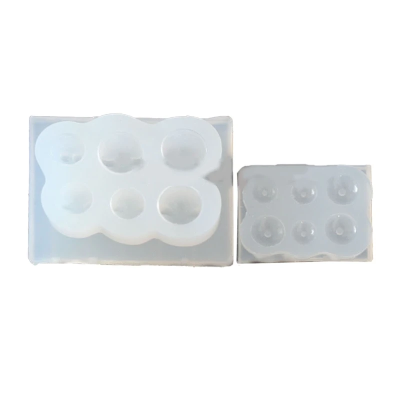 Серьги в виде леденцов силиконовая декоративная подвесная форма ручной работы, эпоксидная силиконовая форма для рукоделия