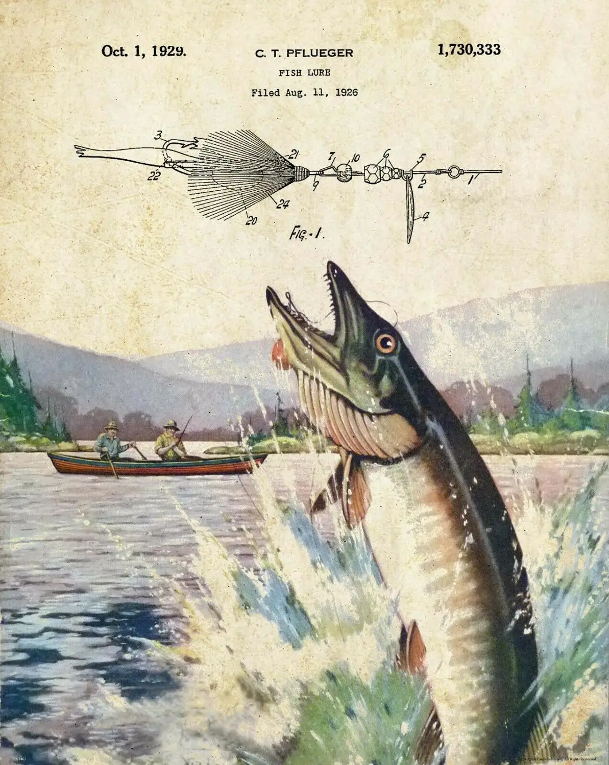 Muskie Fishing Lures Print Art Canvas Poster For Living Room Decoration Home Wall Picture
Muskie Fishing Lures Print Art Canvas Poster For Living Room Decoration Home Wall Picture