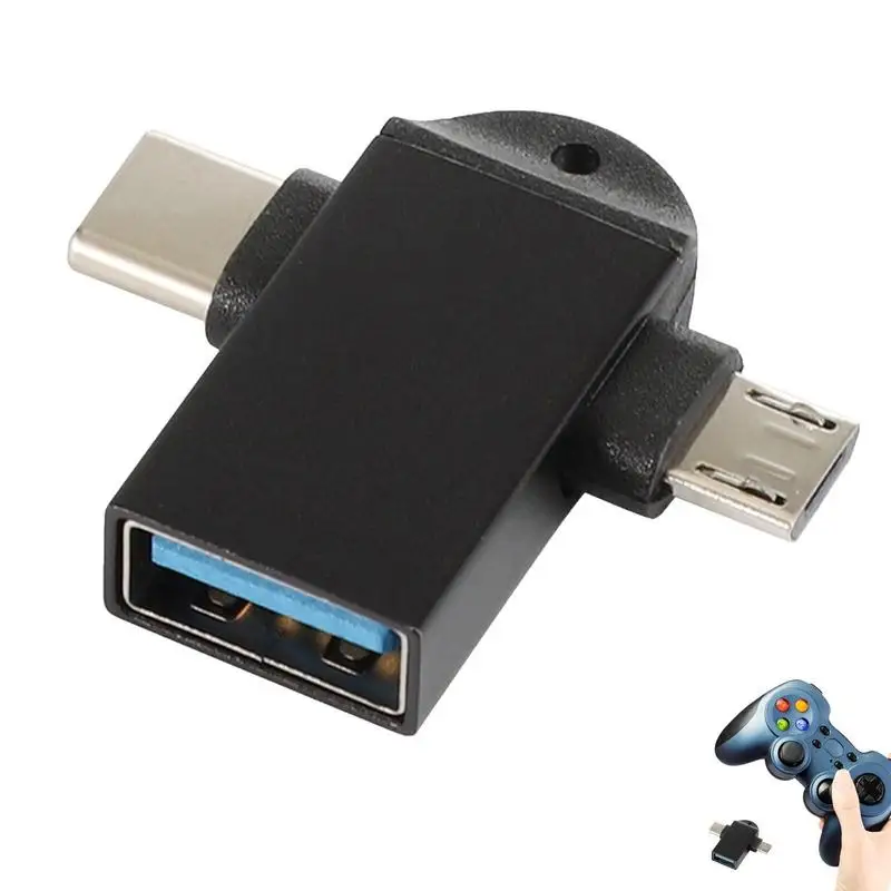 Phone OTG Converter USB 3 In-1OTG Adapter To Type-cConverter Portable Converter Plug And Play For Multiple Devices
Phone OTG Converter USB 3 In-1OTG Adapter To Type-cConverter Portable Converter Plug And Play For Multiple Devices
