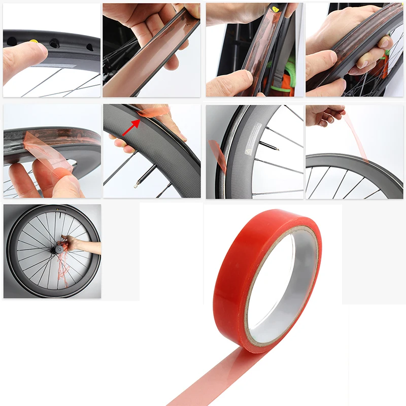 5 Meter Bicycle Roller Double Sided Tape Bicycle Bike Carbon Tubular Tires Tool Adhesive Fixing MTB Seal Patch Fixed Cycling
5 Meter Bicycle Roller Double Sided Tape Bicycle Bike Carbon Tubular Tires Tool Adhesive Fixing MTB Seal Patch Fixed Cycling