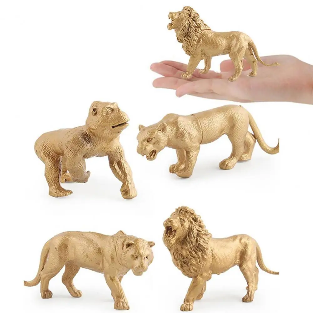 for Decoration Ornaments Golden Color Simulation 7/Set Tiger Lion Leopard Learning Education Gift
for Decoration Ornaments Golden Color Simulation 7/Set Tiger Lion Leopard Learning Education Gift