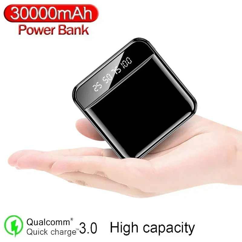 30000mAh power bank portable external battery charger for iPhone Xiaomi mini power bank Tpye-C LED digital display
30000mAh power bank portable external battery charger for iPhone Xiaomi mini power bank Tpye-C LED digital display
