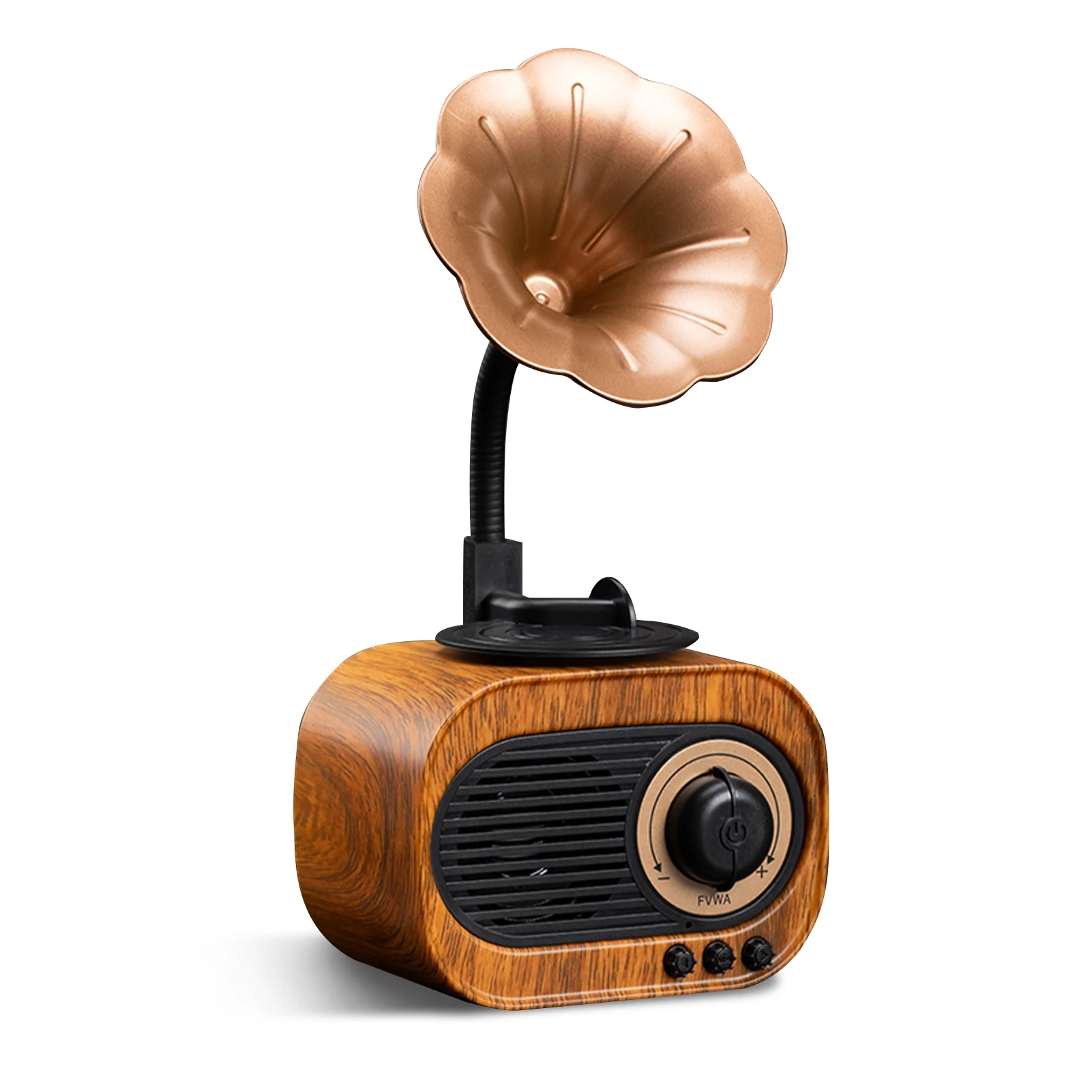 Classic Gramophone Shape Music Box Old Fashioned Classic Style Wireless BT Speaker Portable Wireless Loud Volume Speaker For
Classic Gramophone Shape Music Box Old Fashioned Classic Style Wireless BT Speaker Portable Wireless Loud Volume Speaker For