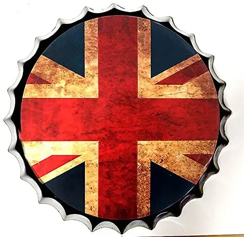 Retro Sign American Flag Bottle Caps Retro Metal Tin Sign Diameter 13.8 Inches - Handcrafts Home Decor Bar Plaque Lounge
Retro Sign American Flag Bottle Caps Retro Metal Tin Sign Diameter 13.8 Inches - Handcrafts Home Decor Bar Plaque Lounge