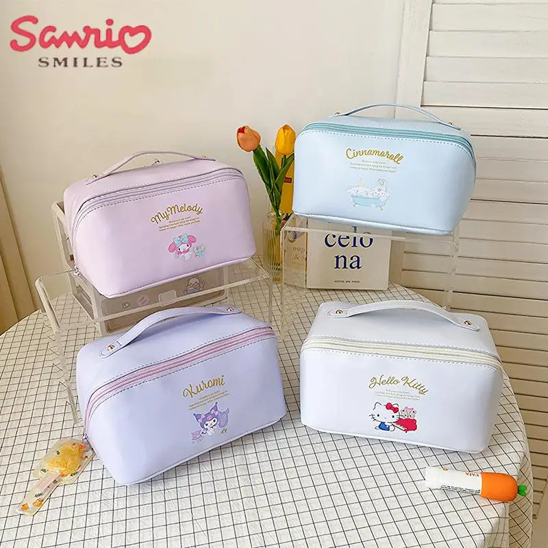 Kawaii Sanrio Anime Hello Kitty Kuromi Cinnamoroll Cosmetic Bag Organizer Cute Girly Handbag Fashion Cosmetics Storage Tool Bag
Kawaii Sanrio Anime Hello Kitty Kuromi Cinnamoroll Cosmetic Bag Organizer Cute Girly Handbag Fashion Cosmetics Storage Tool Bag