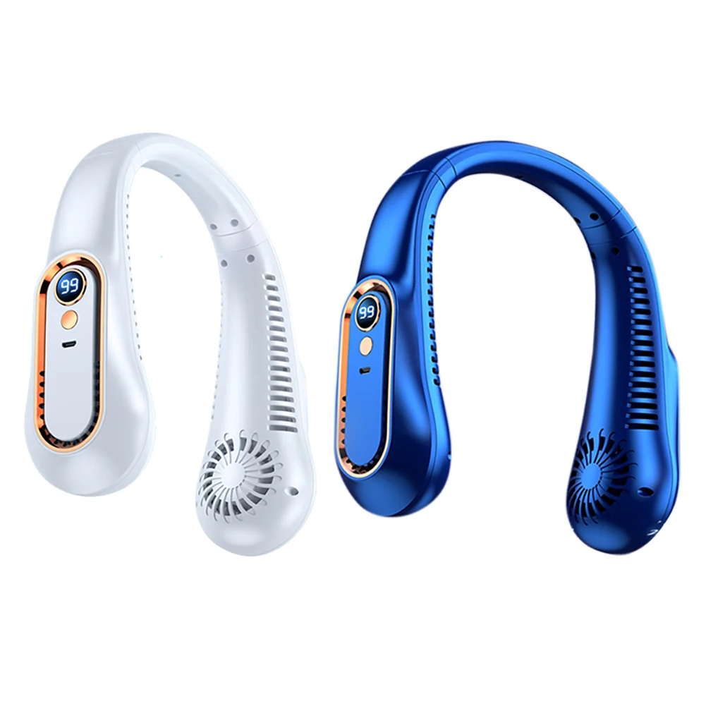 Hanging Neck Fan Portable Bladeless Fan USB Rechargeable Neck Cooler Mute Bladeless Outdoor Sports Air Cooler Neckband Fans
Hanging Neck Fan Portable Bladeless Fan USB Rechargeable Neck Cooler Mute Bladeless Outdoor Sports Air Cooler Neckband Fans