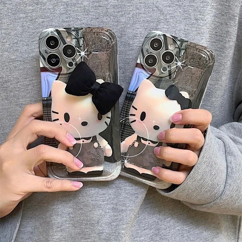 Stylish Cartoon Hello Kitty 3D Bow Tie Phone Cases For iPhone 14 13 12 11 Pro Max Mini XR XS MAX 8 X 7 Soft Back Cover Y2k Girl
Stylish Cartoon Hello Kitty 3D Bow Tie Phone Cases For iPhone 14 13 12 11 Pro Max Mini XR XS MAX 8 X 7 Soft Back Cover Y2k Girl