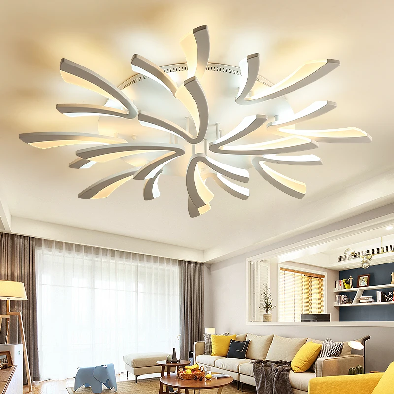Modern LED Ceiling Lights Lamparas De Techo Living Room Decoration Ceiling Lamp Modern Chandelier Fixture Bedroom Lustre Shade
Modern LED Ceiling Lights Lamparas De Techo Living Room Decoration Ceiling Lamp Modern Chandelier Fixture Bedroom Lustre Shade