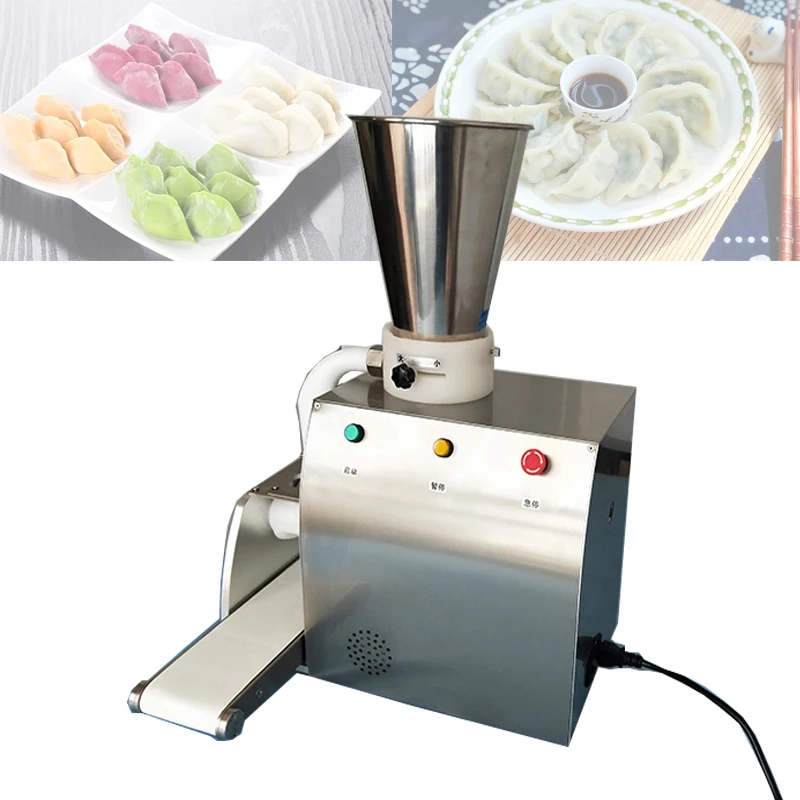 

Semi-Automatic Moon Shape Ravioli Maker Gyoza Machine Dumpling Empanada Machine