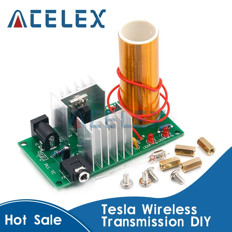 Mini Music Tesla Coil Plasma Speaker Tesla Wireless Transmission DIY Coil Kit Drop Shipping Support 10166
Mini Music Tesla Coil Plasma Speaker Tesla Wireless Transmission DIY Coil Kit Drop Shipping Support 10166
