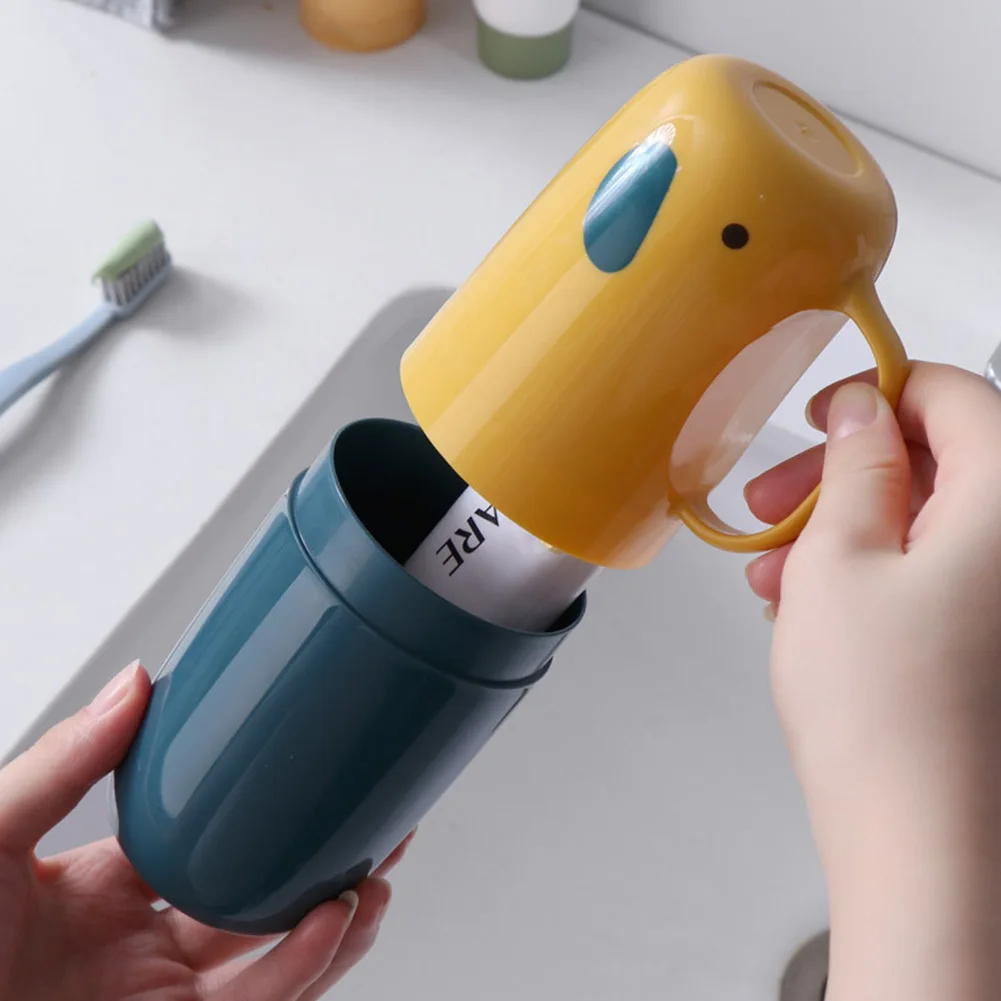 Toothpaste Holder Toothbrush Container Dust-proof Case For Travel Camping Plastic Storage Box Bathroom Accessories
Toothpaste Holder Toothbrush Container Dust-proof Case For Travel Camping Plastic Storage Box Bathroom Accessories