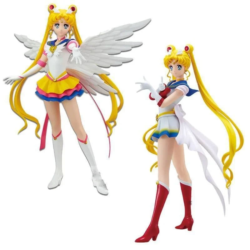 2 Style Anime Kawaii 22cm Cute Sailor Moon Figure Glitter Shining Charm Edition Action Moon Hare Doll Pvc Movable Model Toy gift
2 Style Anime Kawaii 22cm Cute Sailor Moon Figure Glitter Shining Charm Edition Action Moon Hare Doll Pvc Movable Model Toy gift