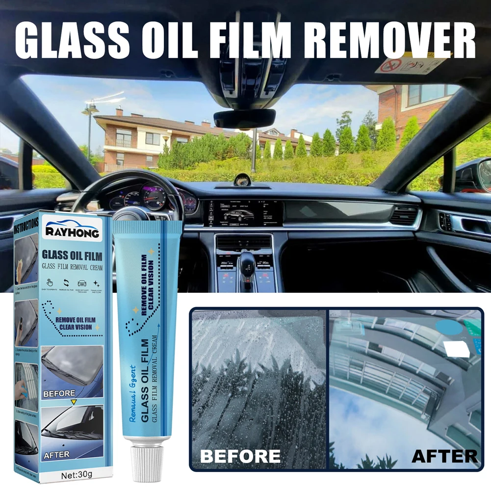 1pc Car Cleaner Glass Oil Film Remover Windshields Cleaning Liquid 30g Cleaning Cloth For Car Windshield Bathroom Glass Parts
1pc Car Cleaner Glass Oil Film Remover Windshields Cleaning Liquid 30g Cleaning Cloth For Car Windshield Bathroom Glass Parts