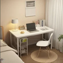 Simple Desk Bedroom Computer Desk Simple Desktop Computer Home Rectangular Rental Room Student Reading Table Laptop Tables Ins