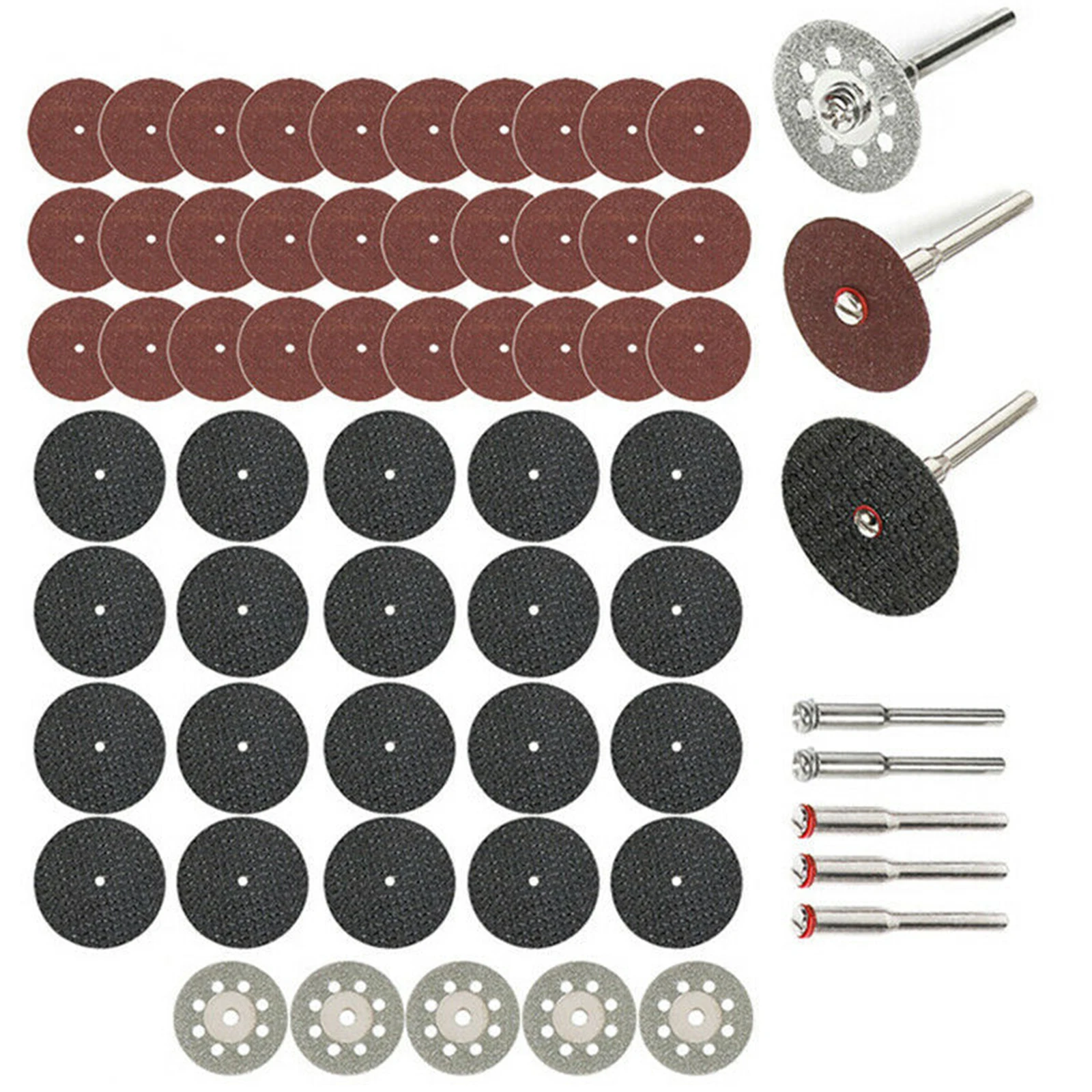 60PCS Diamond Cutting Discs Sanding Grinding Wheel Circular Saw Blade Woodworking Dremel Mini Drill Rotary Tool Accessories Set
60PCS Diamond Cutting Discs Sanding Grinding Wheel Circular Saw Blade Woodworking Dremel Mini Drill Rotary Tool Accessories Set