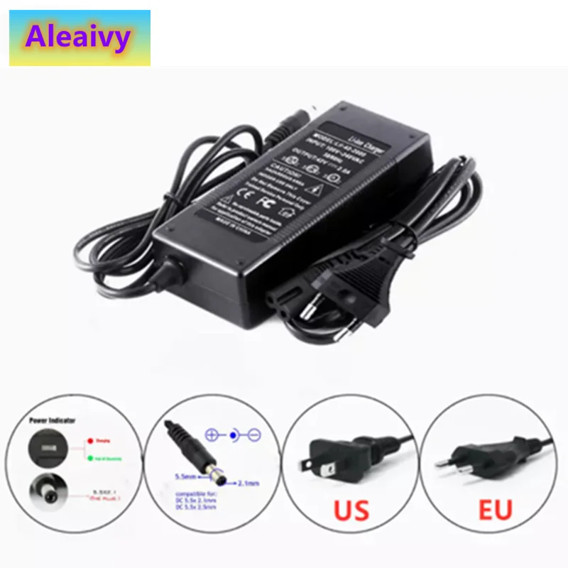 New 36V battery charger Output 42V 2A Charger Input 100-240 VAC Lithium Li-ion Charger For 10S 36V Electric Bike
New 36V battery charger Output 42V 2A Charger Input 100-240 VAC Lithium Li-ion Charger For 10S 36V Electric Bike