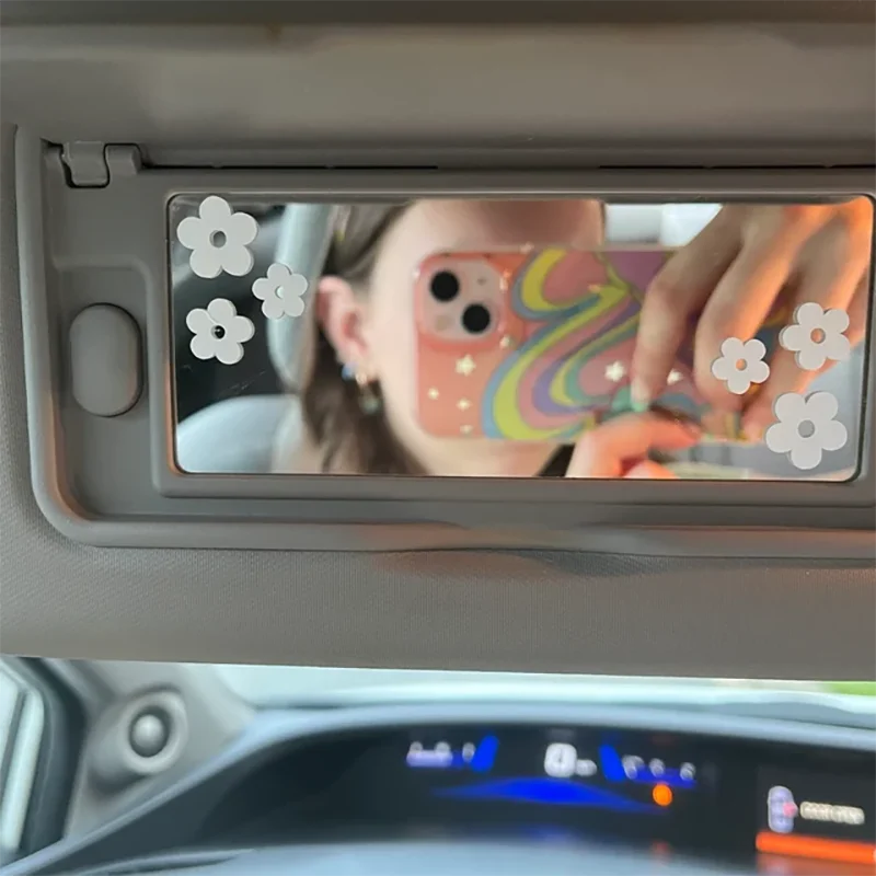Car Eearview Mirror Flower Decals Cute Decorative Accessories Vinyl Decal for Mirror Phone Laptop Holographic Car Stickers
Car Eearview Mirror Flower Decals Cute Decorative Accessories Vinyl Decal for Mirror Phone Laptop Holographic Car Stickers
