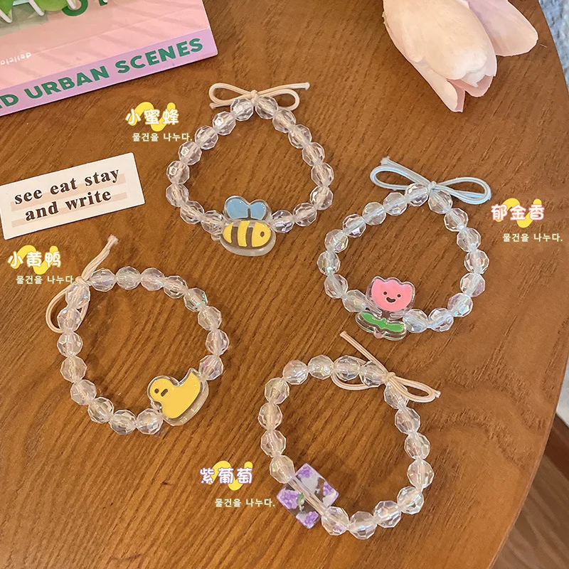 2023 Fashion Cute Flower Scrunchie Hair Rope Sweet Temperament Bracelet Girls Ponytail Holder Headband Women Hair Accessorie
2023 Fashion Cute Flower Scrunchie Hair Rope Sweet Temperament Bracelet Girls Ponytail Holder Headband Women Hair Accessorie
