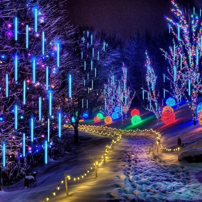 5M LED Meteor Tube Shower Rain Light String Christmas Lights Wedding Party Garden Outdoor Landscape Decorative Lights.
5M LED Meteor Tube Shower Rain Light String Christmas Lights Wedding Party Garden Outdoor Landscape Decorative Lights.