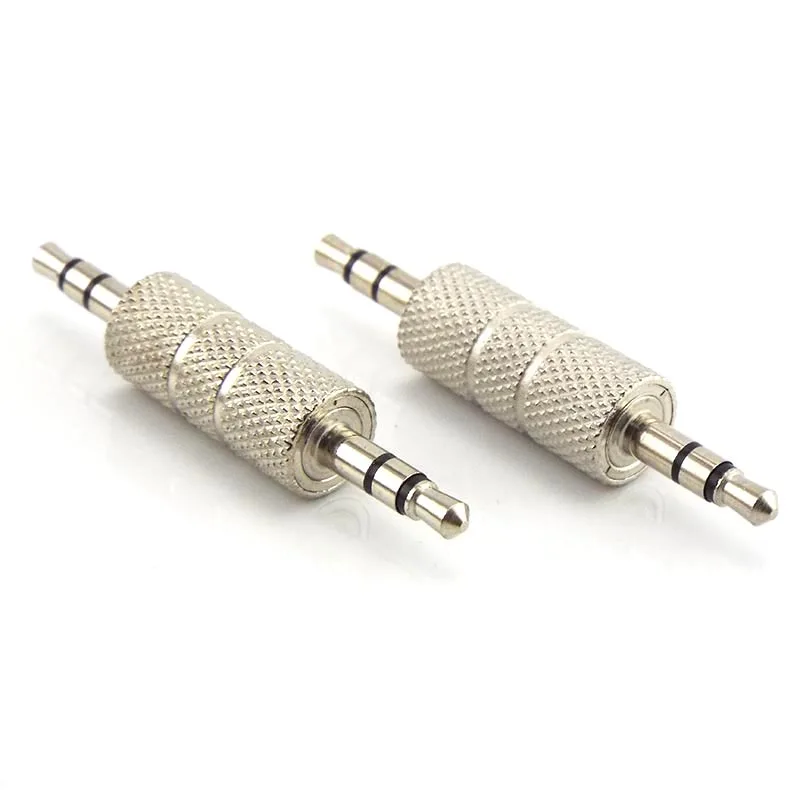 Connector 3.5MM Jack to Jack Straight Adapter Real Audio Connector 3.5mm 3 Pole Earphone Plug Extanded Wire
Connector 3.5MM Jack to Jack Straight Adapter Real Audio Connector 3.5mm 3 Pole Earphone Plug Extanded Wire