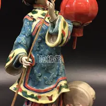 handicraft Shiwan doll household ornaments classic ladies pieces creative master works girl Beauty figure Sculpture statue Home